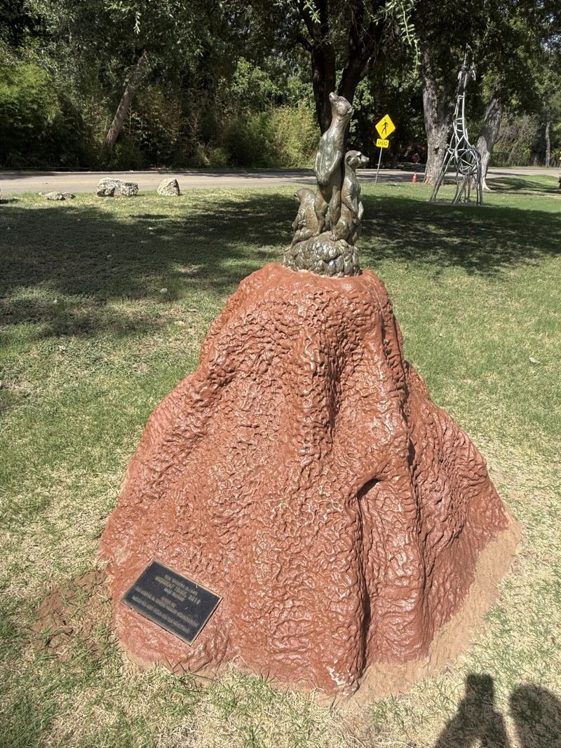 The Welcome Party — The whole mound, with Geri behind