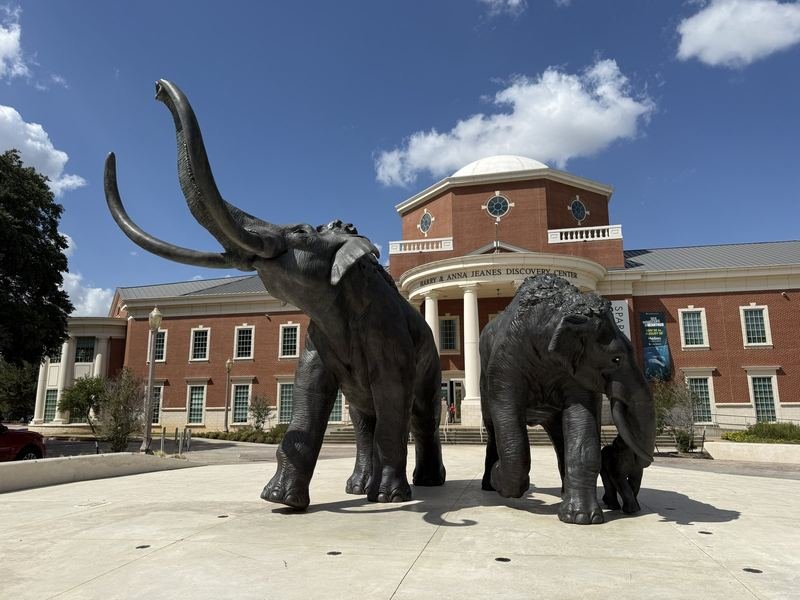 The First Herd — Mammoth bronzes by Tom Tischler, Waco, Texas