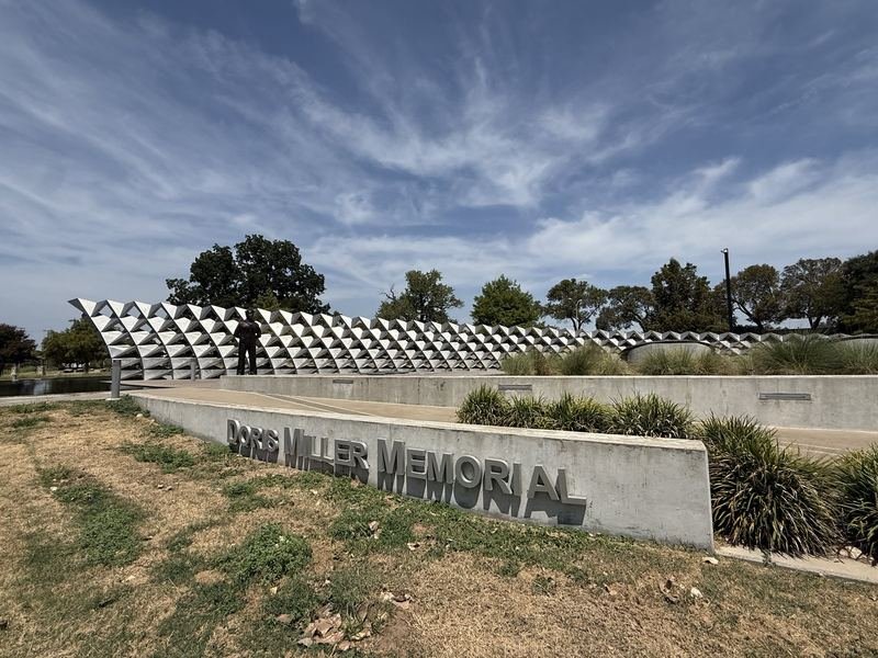 The Sailor at the Bow — Doris Miller Memorial, Waco, Texas