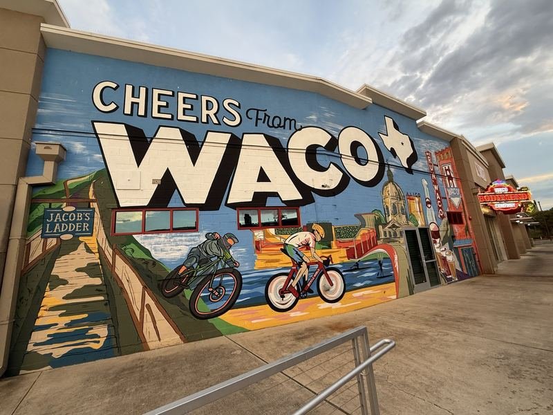 Cheers From Waco — mural in Waco, Texas