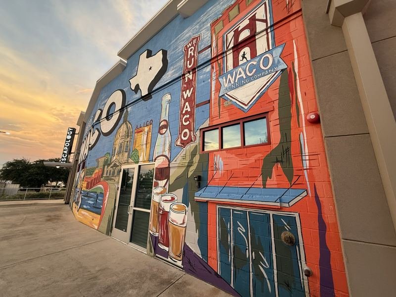 Cheers From Waco — Round the corner — WE RUN WACO and the beer