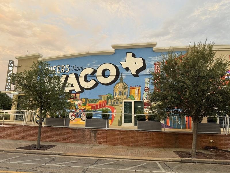 Cheers From Waco — Through the trees from Mary Avenue