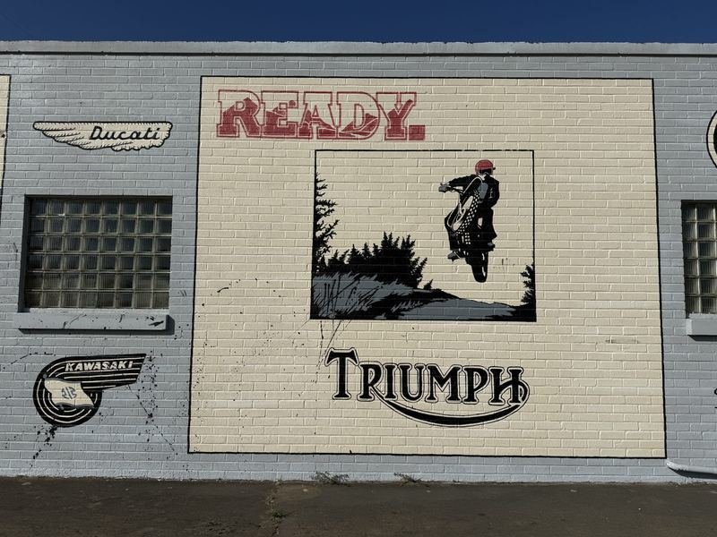 Papa Approves — READY. — the Triumph, airborne