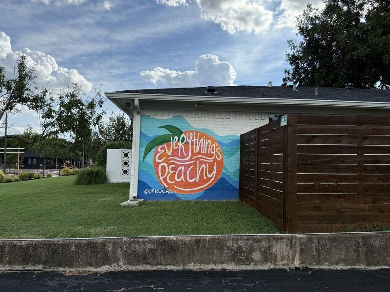 Everything’s Peachy — Closer on the fruit