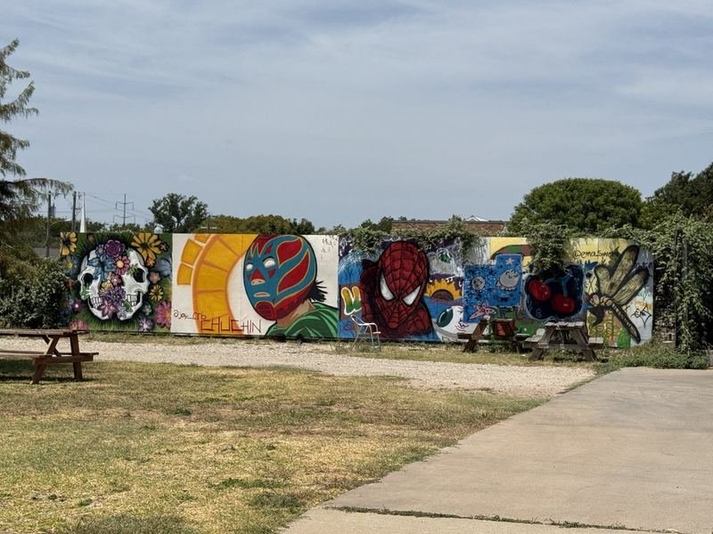 The Wall Anybody Can Paint — Community free wall, Waco, Texas