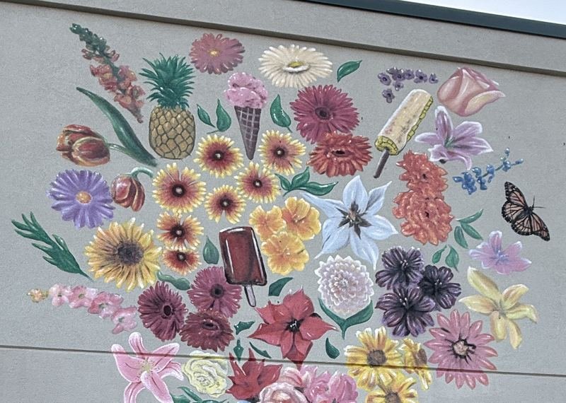 There's a Paleta in Frida's Bouquet — The bouquet: not all of it is flowers