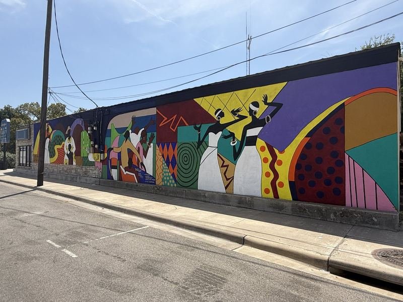 Black June Pride — Pattern panels between the figures