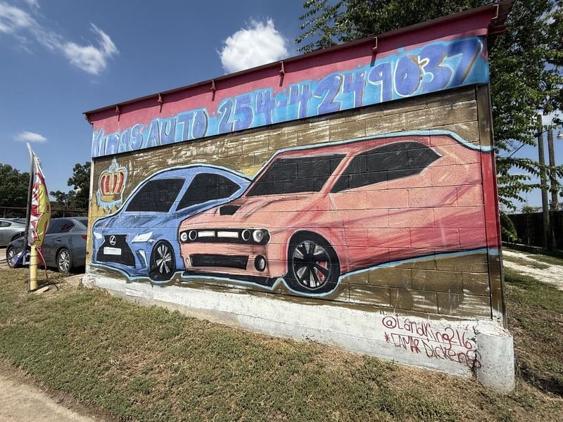 The Knighted Lexus — The crown, from the lot