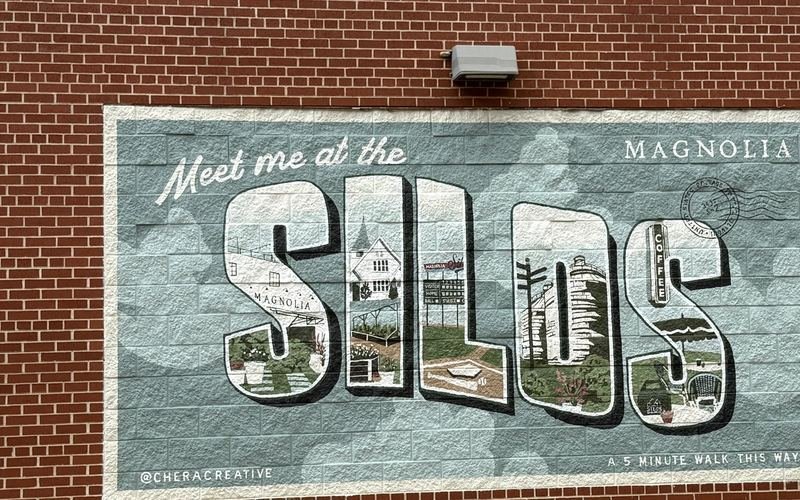 Meet Me at the Silos — Closer — the scene inside the letters