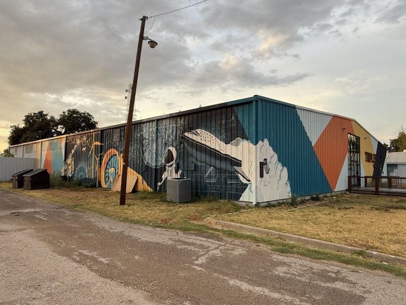 Reaching Beyond — mural in Waco, Texas