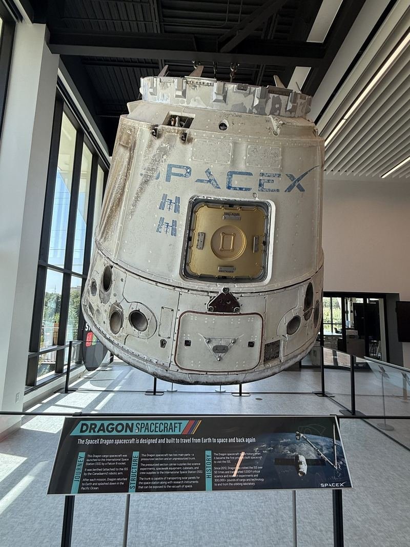 The Building With a Spacecraft in the Lobby — Scorched from the way home