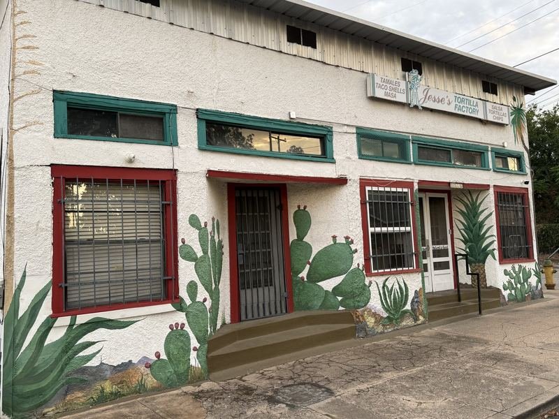 Cactus at the Tortilla Factory — mural in Waco, Texas