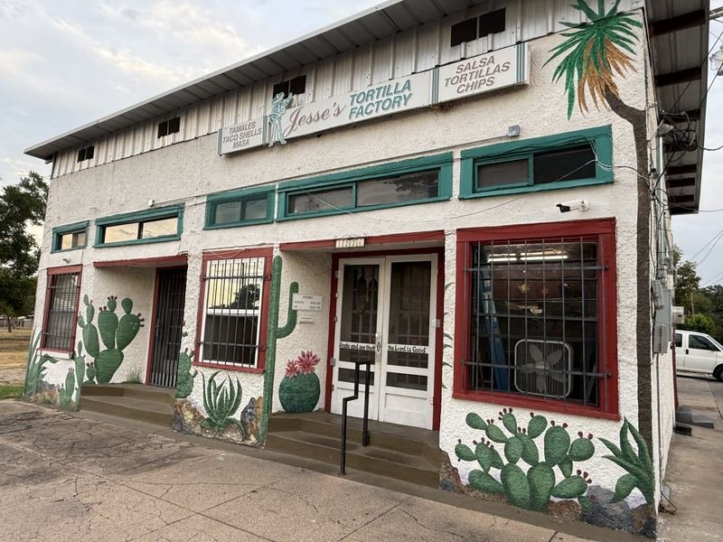 Cactus at the Tortilla Factory — From the other end of the porch