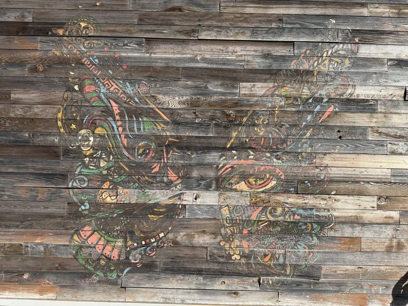 The Butterfly That's Almost Gone — mural in Waco, Texas