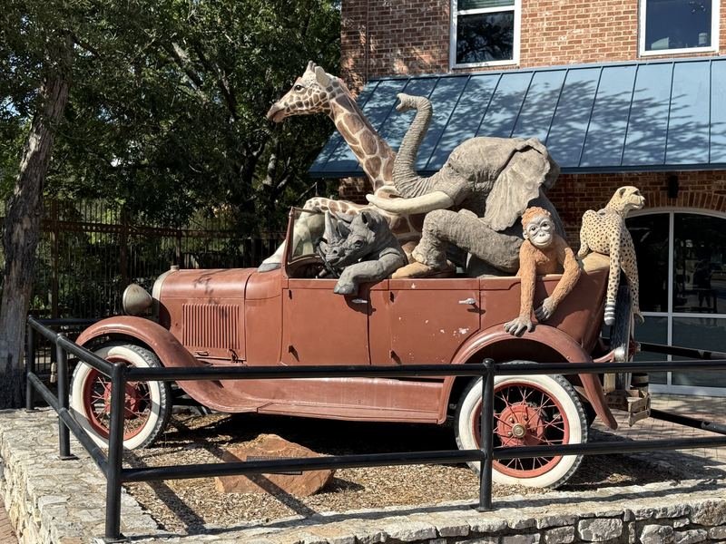 On the Road to Extinction — The side view, giraffe first