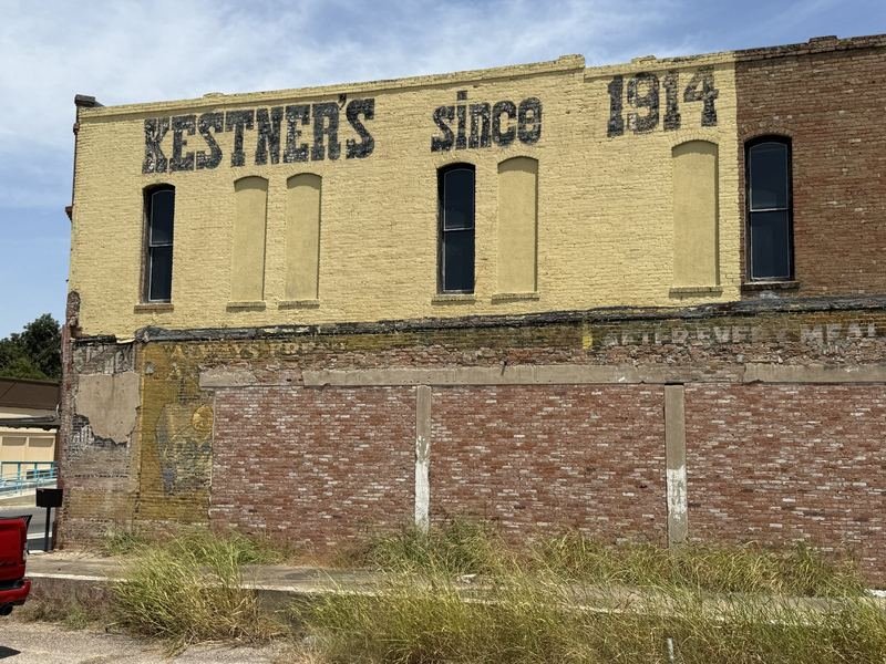 Kestner's, Since 1914 — Painted facade sign, Waco, Texas
