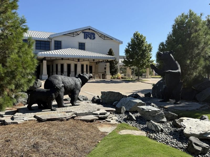 Three Bears, Fully Insured — The whole den, bank and all