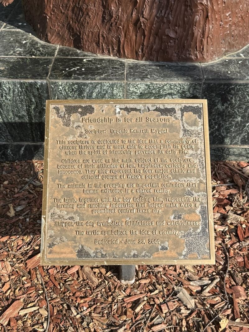 Skipper and the Turtle — The plaque that explains everyone
